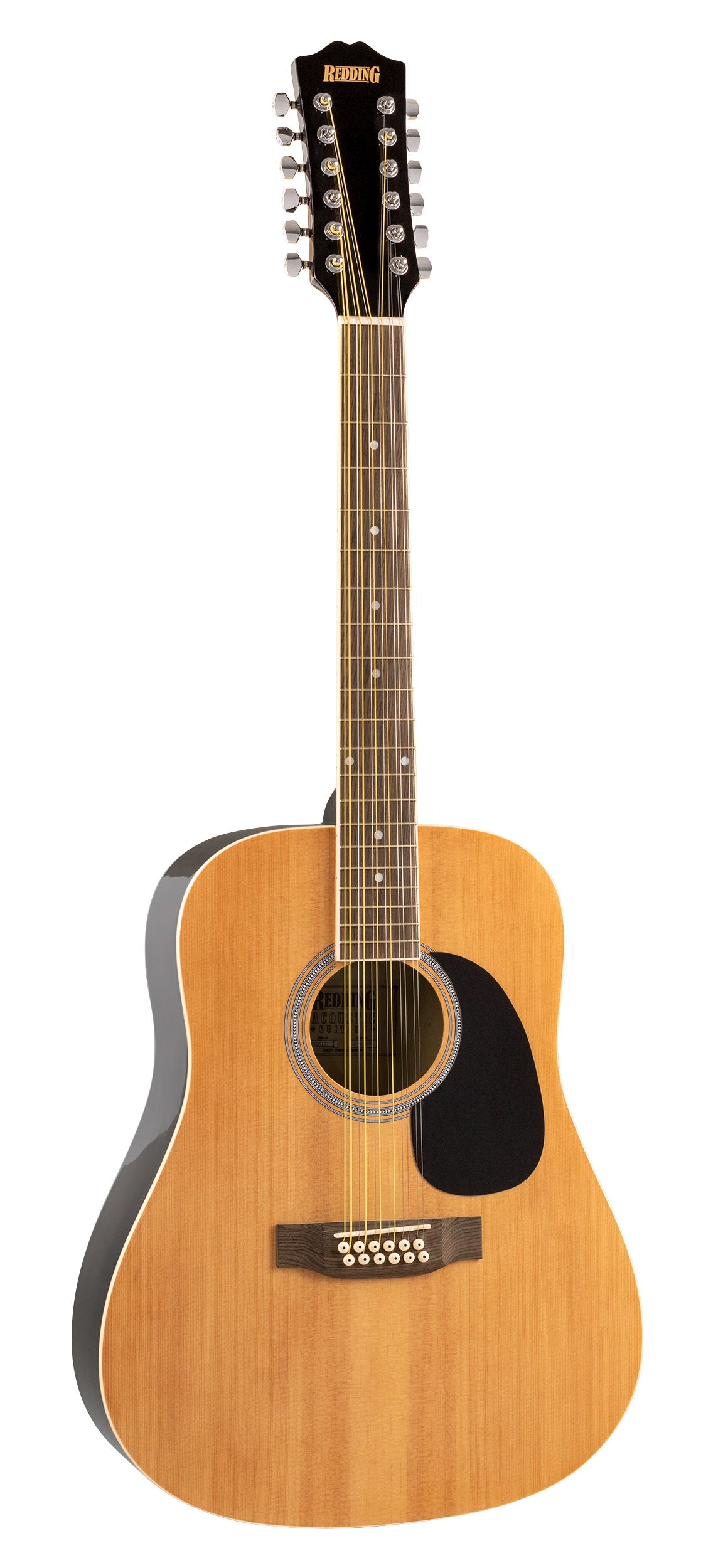 Redding | RED512 | 12 String Dreadnought Guitar | Natural Redding | RED512 | 12 String Dreadnought Guitar | Natural